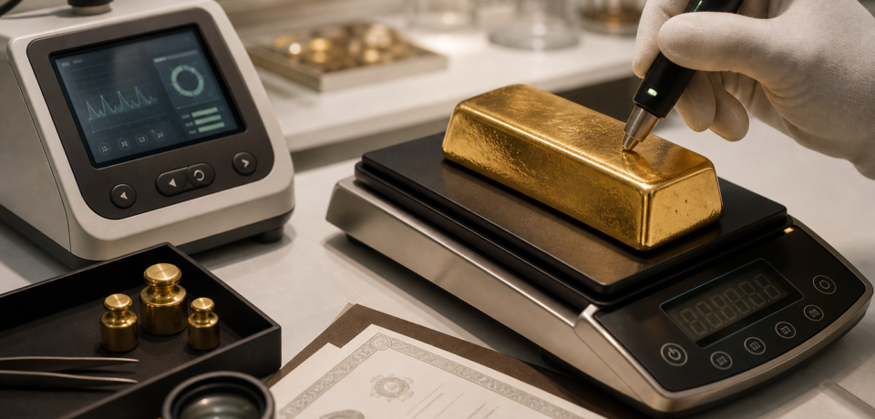 how to verify gold before buying